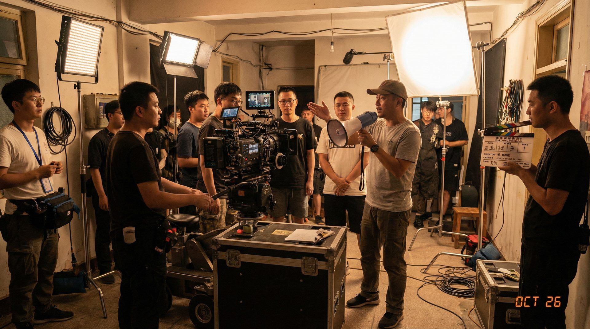 P站-P站幕后花絮视频：专业影视拍摄现场记录